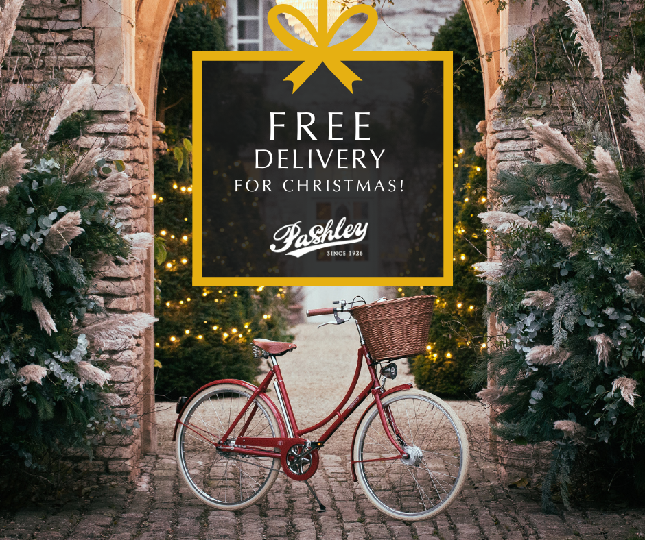 Enjoy free delivery for Christmas - on all bicycles!