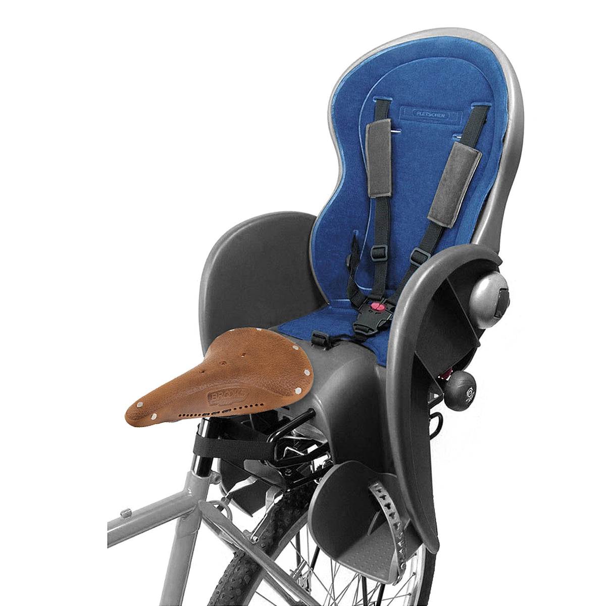 Reclining bike sale seat for babies